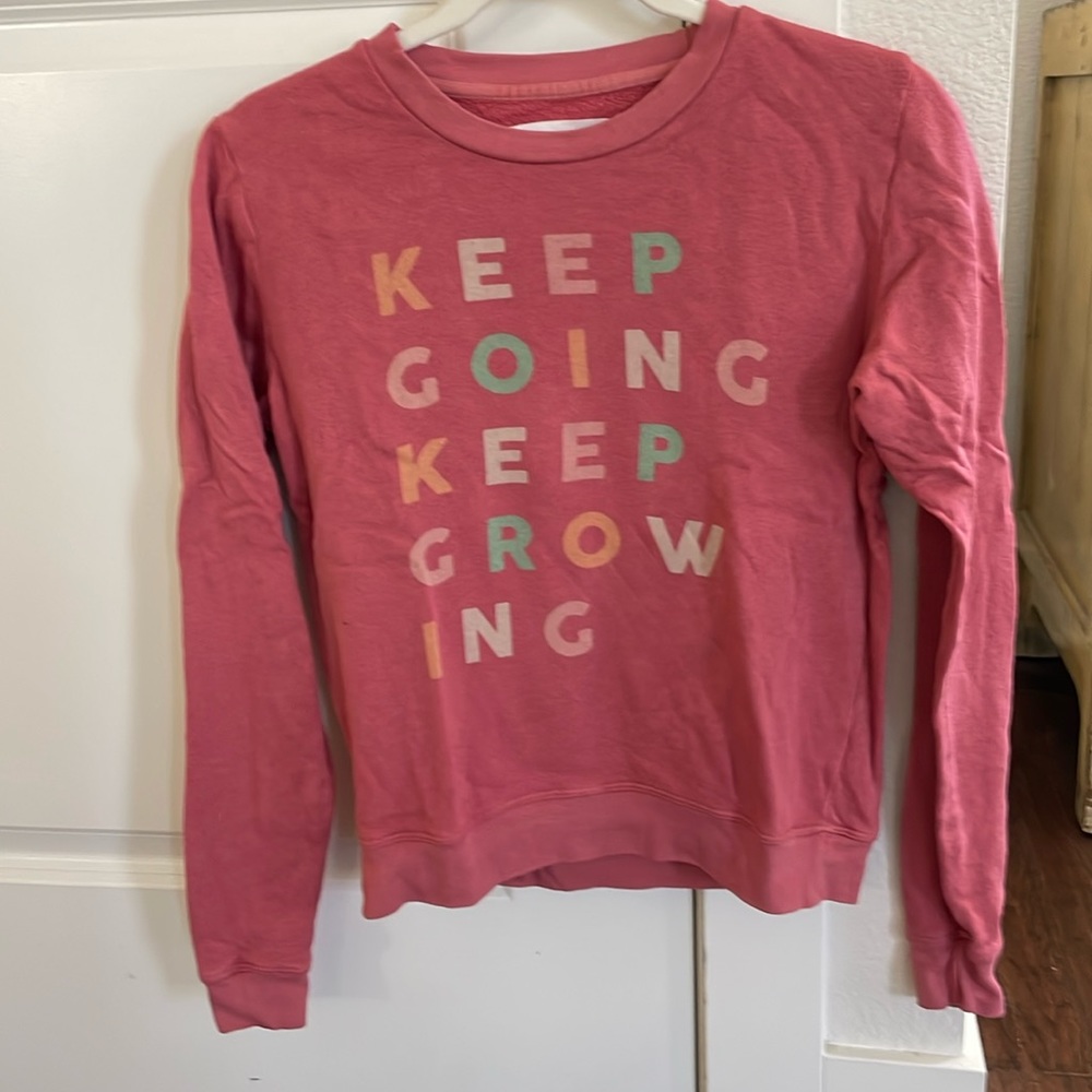 Anthropologie X Sol Angeles Keep Going Keep Growing Sweatshirt